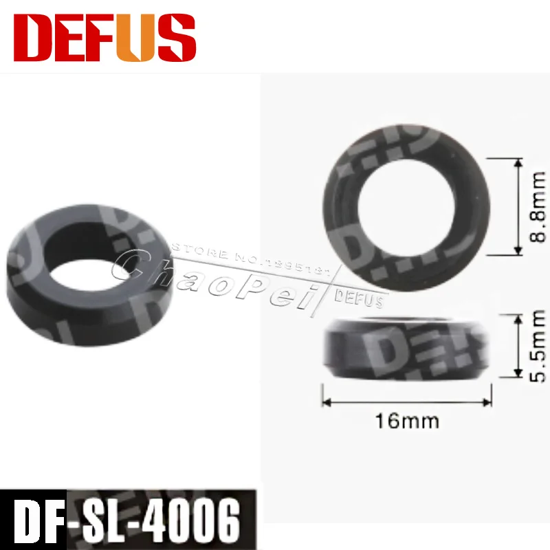 

200 Pieces 16*8.8*5.5mm O-ring Rubber Seals For Fuel Injector Service kit Replacement Parts Wholesale Hot Sale DF-SL-4006