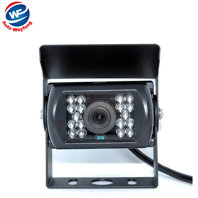

HD CCD вид сзади автомобиля Камера обратный резервный Камера заднего парковка 120 градусов 18 ИК ночного видения Водонепроницаемый Автобус Грузовик Камера WF