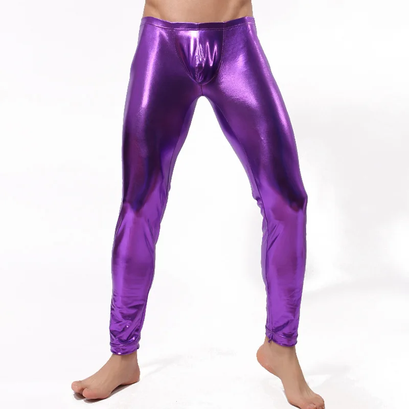 Мужское нижнее белье оптовая продажа штаны для фитнеса из искусственной кожи