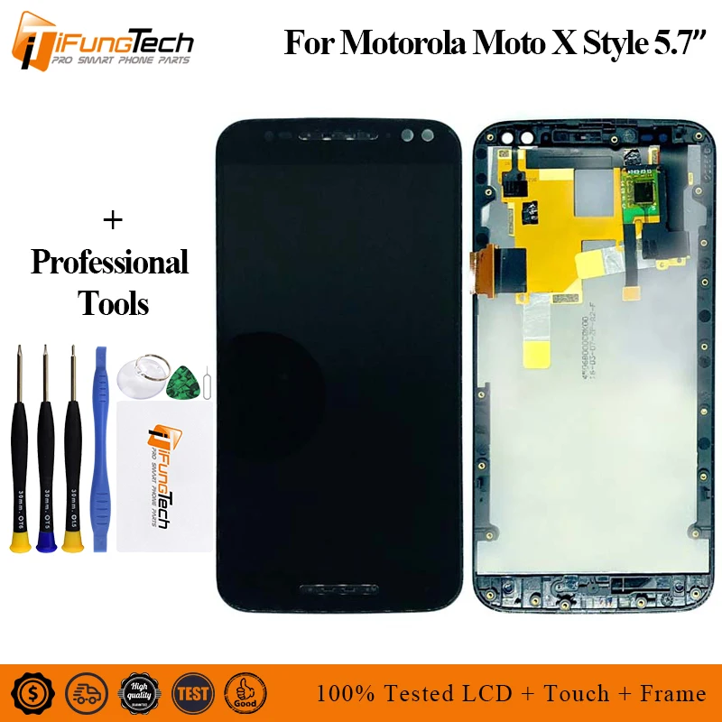 Для Motorola Moto X Pure Edition/X style Xt1575 Xt1572 Xt1570 ЖК-дисплей экран + Сенсорное стекло