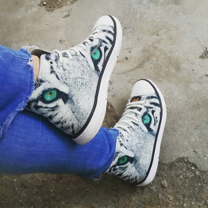 Мужские парусиновые туфли с высоким берцем forures повседневные музыкальные для