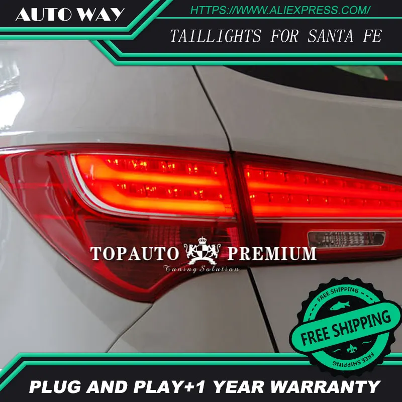 Автомобильный Стайлинг задний фонарь для Hyundai SantaFe Santa Fe IX45 светодиодный крышка