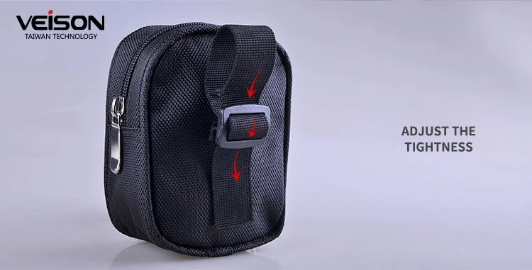 Veison Black-White Bag for Disc Alarm Lock Oxford Cloth Small Lock Bag Hanging on Motorcycle/Bike/Bicycle Multifunctional Bag