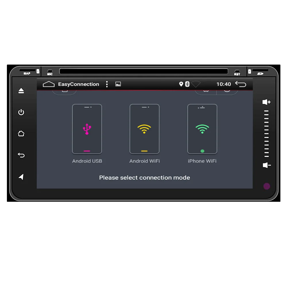 Eunavi 2 Din Android 7 1 dvd плеер автомобиля Радио Стерео gps навигации для Toyota Hilux Vios старый