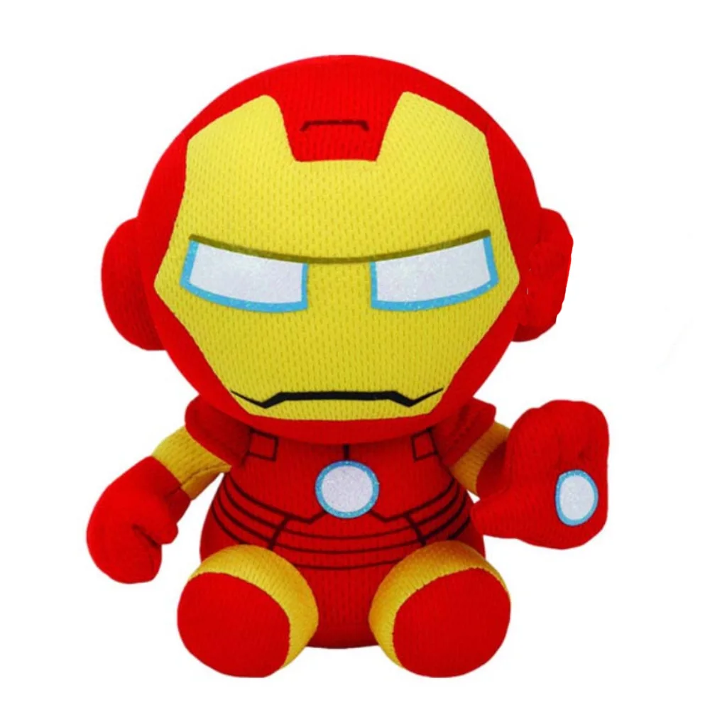 Marvel, Мстители, мягкие животные, плюшевые куклы, игрушки, аниме, Человек-паук, Халк, Железный человек, Капитан Америка, мультяшная кукла, детский подарок - Цвет: Зеленый