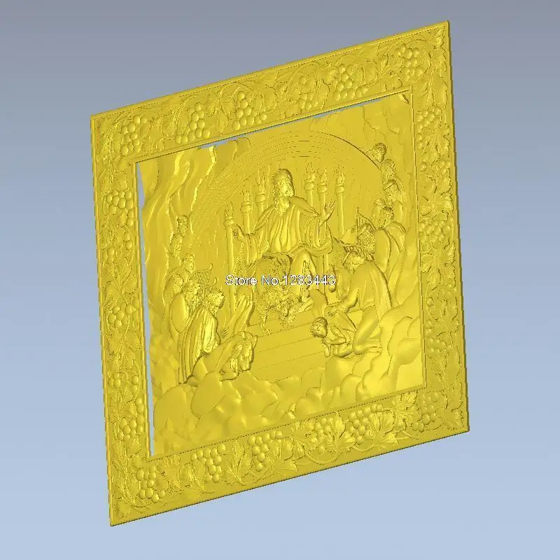 Высококачественная 3d модель рельеф для ЧПУ или 3D принтеров в формате STL|3d model relief|3d
