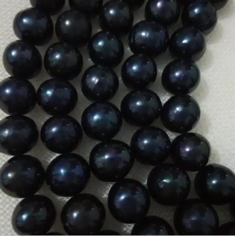 XUEYUN 2017 927+++ 1pc 10-11mm dyeing affordable large price pearl manufacturers nearly round necklace semi-finished produc | Украшения и