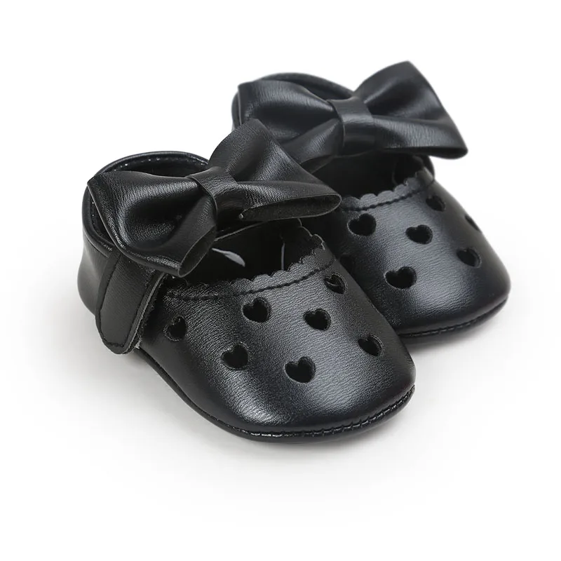 Детская обувь; Милые балетки на плоской подошве с большим бантом в стиле Мэри Джейн для девочек; вечерние туфли; Bebe; обувь из искусственной кожи на мягкой подошве