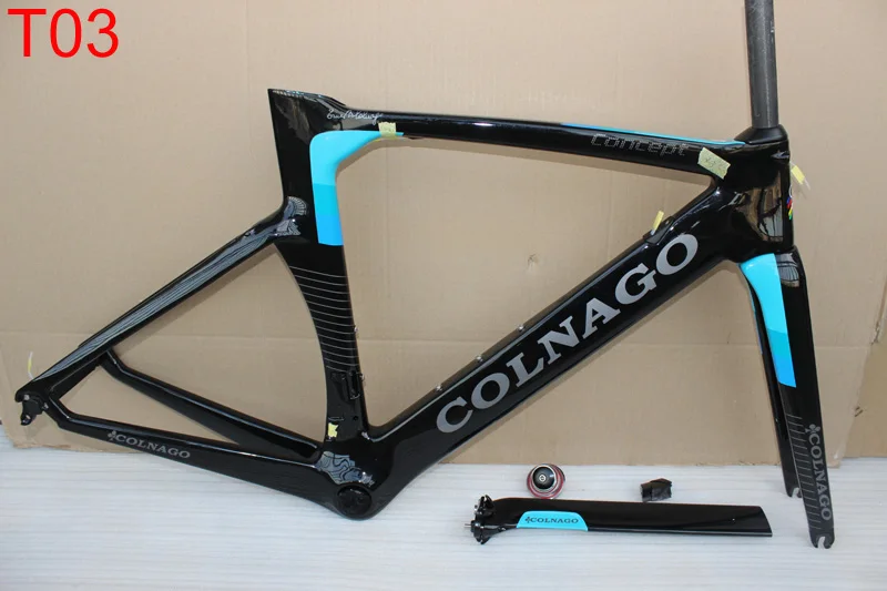 Новинка, colnago, концепция T1000 UD, карбоновая рама для шоссейного велосипеда, рама для гоночного велосипеда, тайваньские рамы XDB, таможня - Цвет: T03