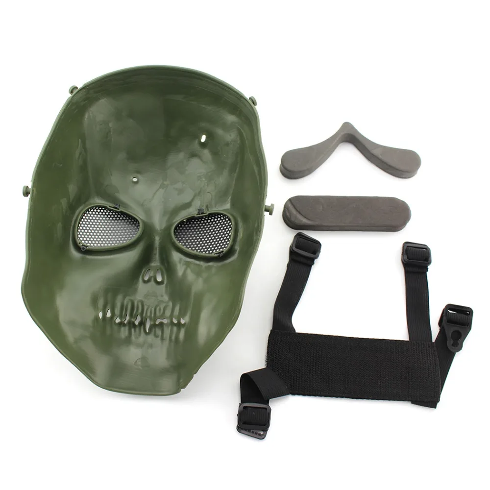 Paintball PCP Airsoft Tactical Military Protective Skull Mask Dustproof Helmet Hunting Shooting CS Outfit Outdoor Sport Gear |