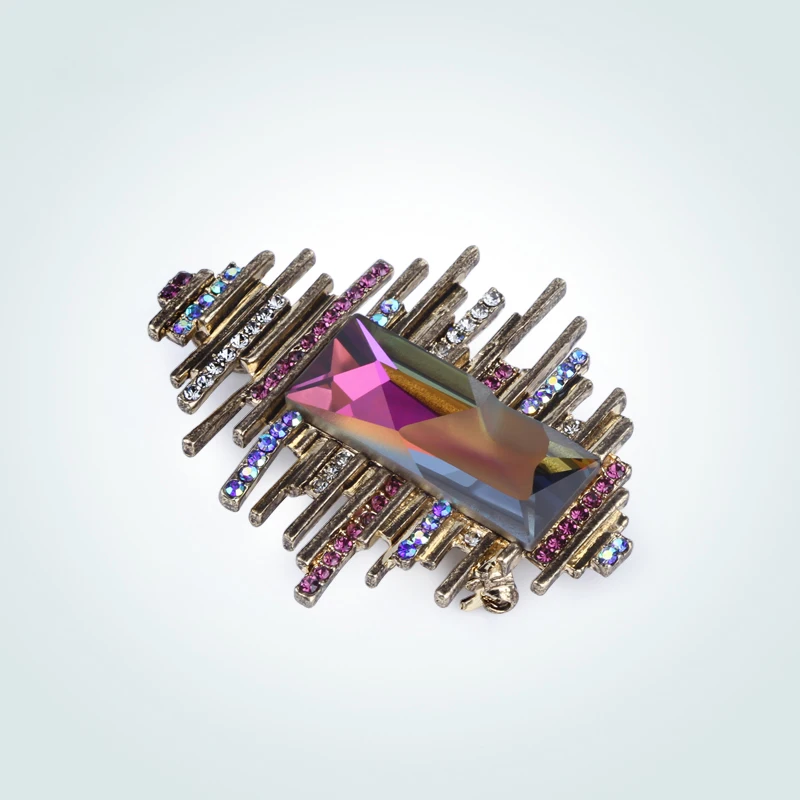 2019 Новое поступление Броши для женщин Кристалл от Swarovski унисекс офисный стиль