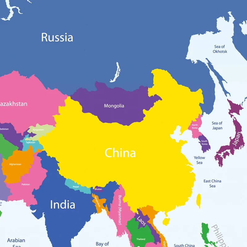 Карта мира Плакат Размер украшение стены большая карта мира 80x52 см водонепроницаемый холст карта декоративная боль
