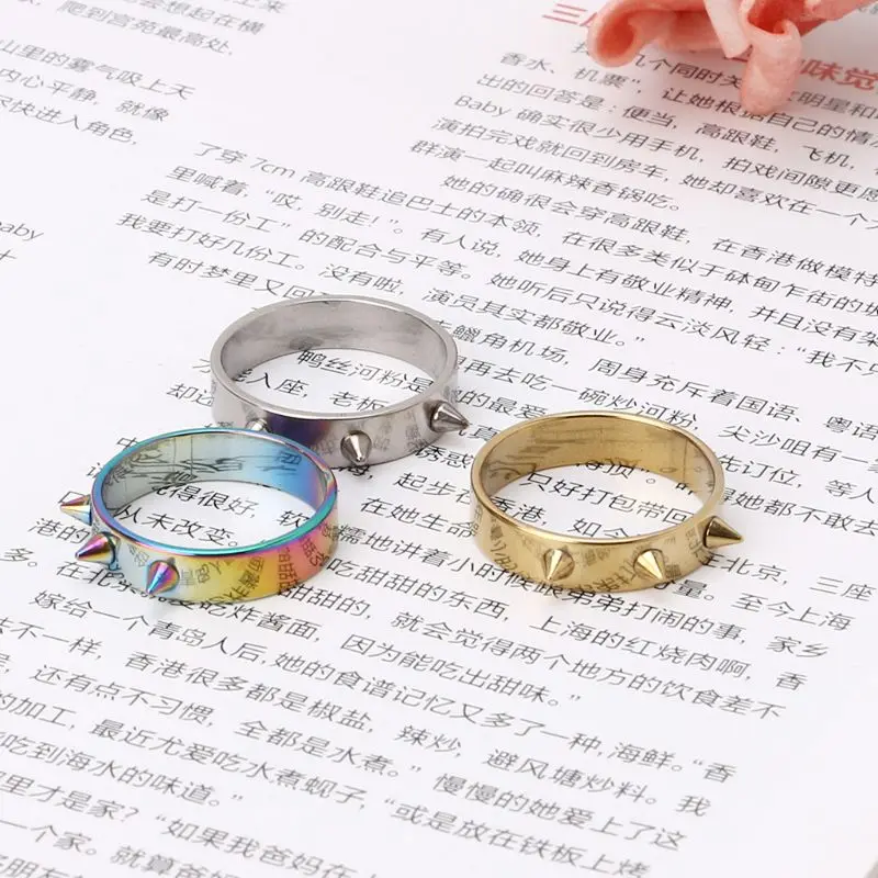 Кольцо для самозащиты Портативный палец Книги об оружии выживания чрезвычайная