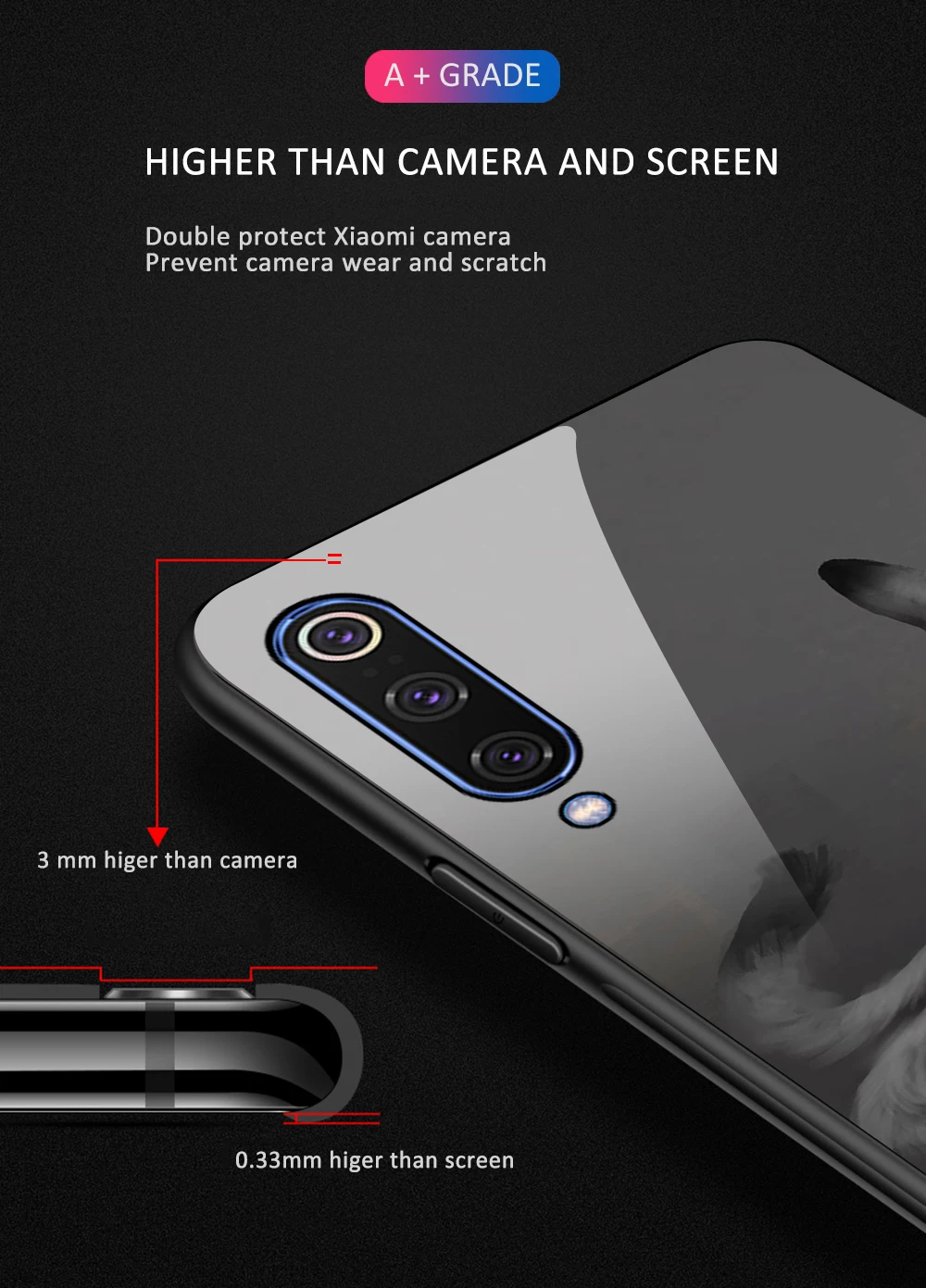 Чехол для xiaomi mi 8 lite, стеклянная задняя крышка, чехол mi x 2 s, милый дизайн с лисой для xiaomi mi 8 8se lite explorer mi 9 9se mi x 2 2s 3 CC9