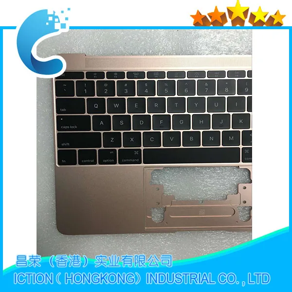Оригинальный чехол A1534 Topcase Для Macbook Pro 12 дюймов с клавиатурой верхний