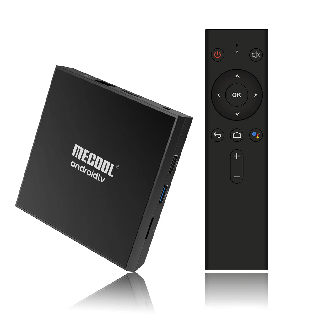 MECOOL KM9 PRO Android 9,0 tv Box для Smart tv 4K медиаплеер Amlogic S905X2 16 Гб голосовой пульт дистанционного управления с сертификатом Google