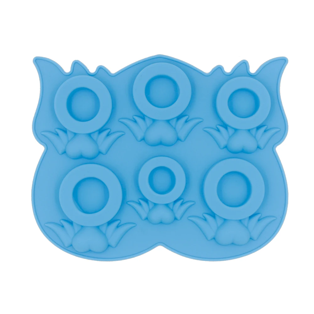 Форма для печенья с крыльями ангела силиконовая форма конфет шесть квадратов