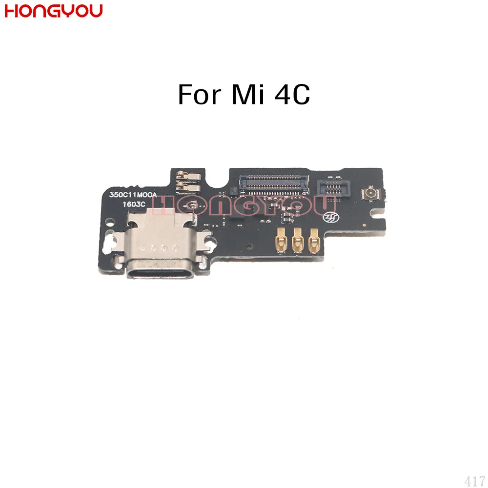 10 шт./лот для Xiaomi Mi 4C Mi4C M4C USB зарядная док-плата зарядный гнездо разъем штекер