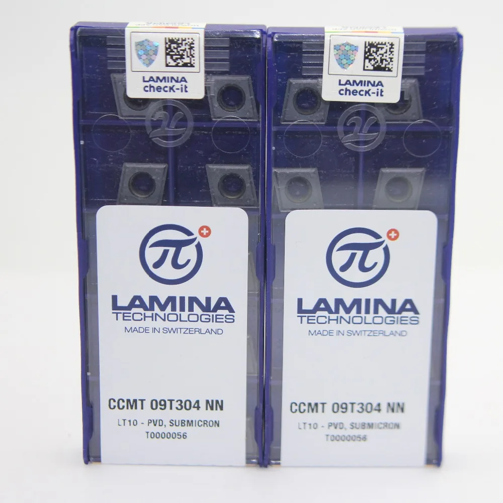 10 шт. LAMINA CCMT 09T304 NN 060204 CNC твердосплавные вставлять внутренние токарные