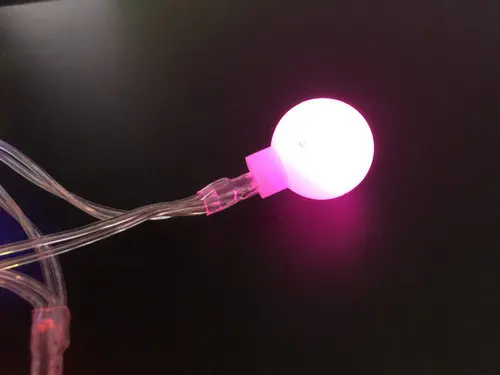 3 м 30LED матовый шарик в форме пузыря вишня гирлянды светодиодные светильник AA