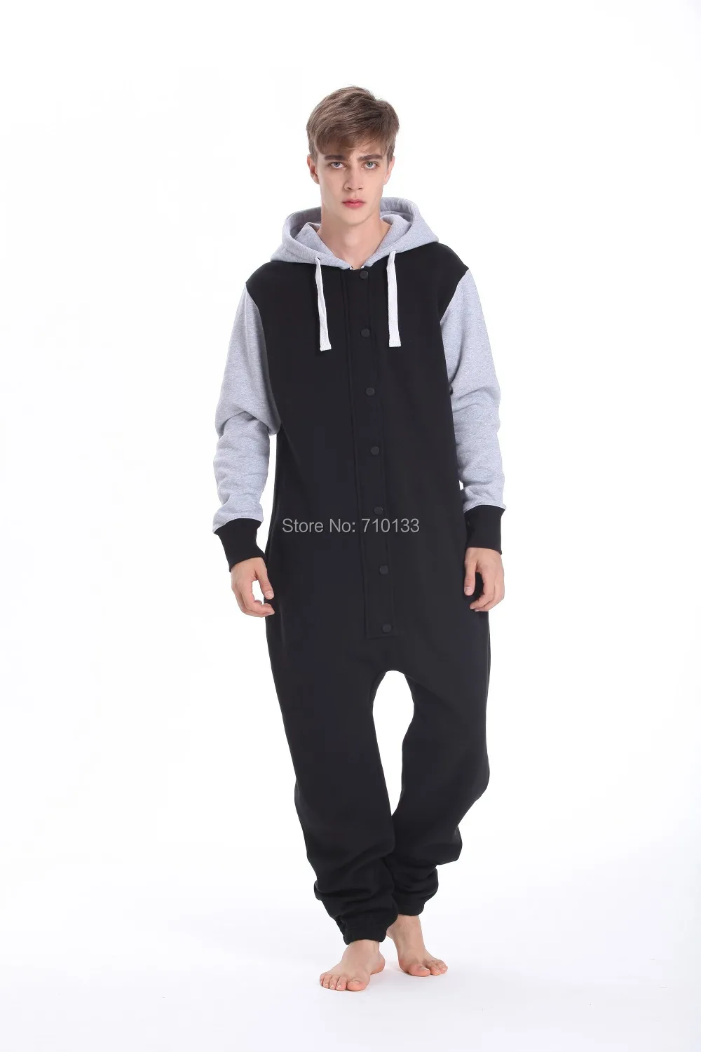 

nordic way onesie hoodies fleece all in one piece jumpsuit unisex playsuit comfy romper for man