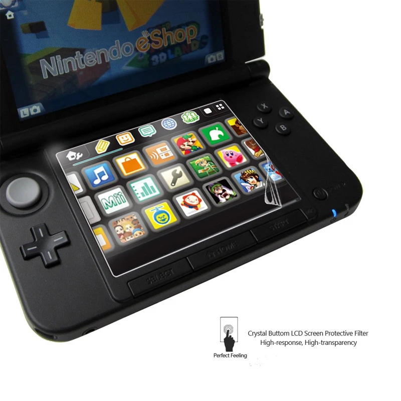 Прозрачная защитная пленка HD для ЖК экрана Nintendo 3DSXL/для нового 3dsxl защитного