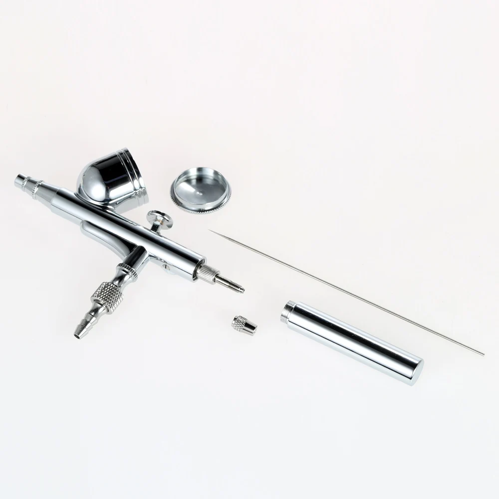 Новый Аэрограф Гравитационный распылитель двойного действия для художественной