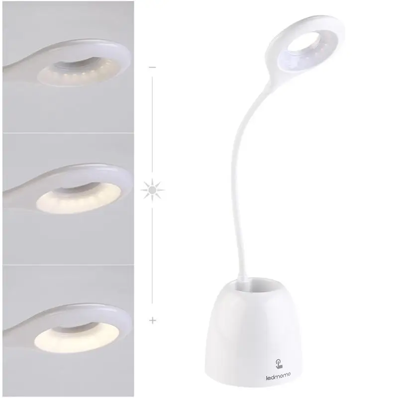 Yunlights гибкие Touch USB Светодиодная настольная лампа защиты глаз исследование работа