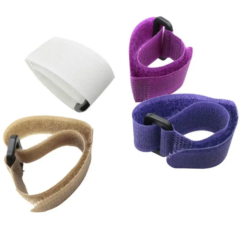 10 шт./лот многоразовый держатель для удочки ремни застежки крючок петля