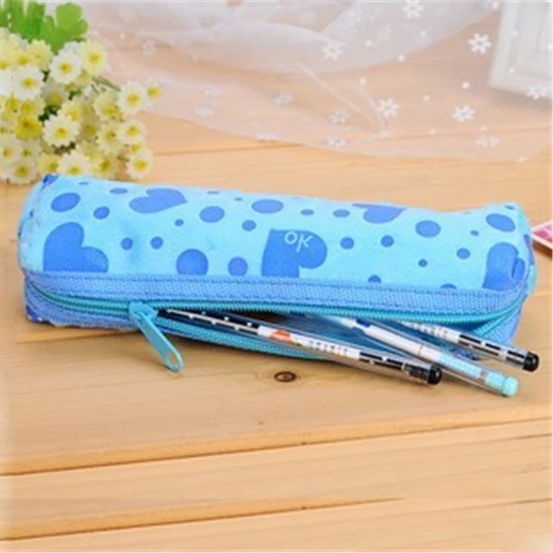 1 шт. бархатные милые косметички яркие цвета длинный косметический Чехол на