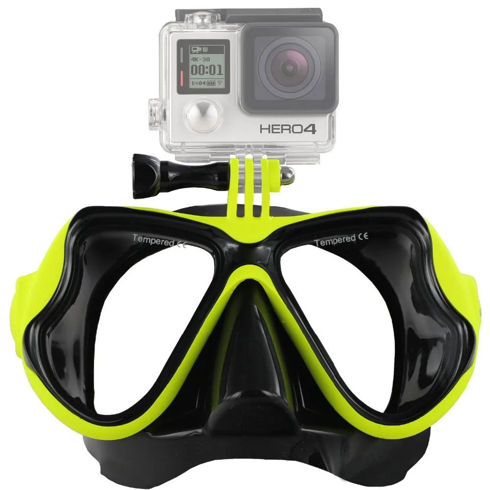 Go Pro маска для дайвинга спортивные очки плавания подводного GoPro Hero 4 Session 3 + SJCAM