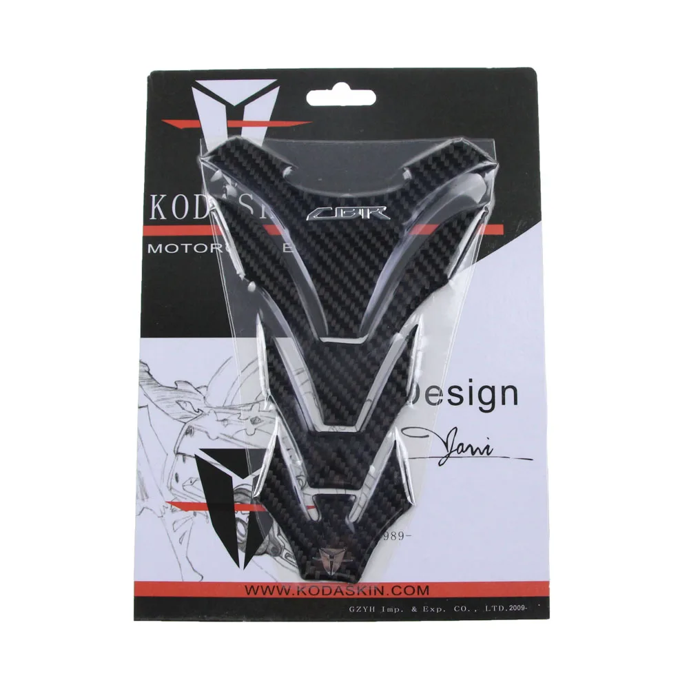 

KODASKIN Motorcycle 3D Carbon Traction Tank Pad Sticker Decal GRIPPER STOMP GRIPS EASY for CBR 1000RR cbr1000r cbr 650 cbr650