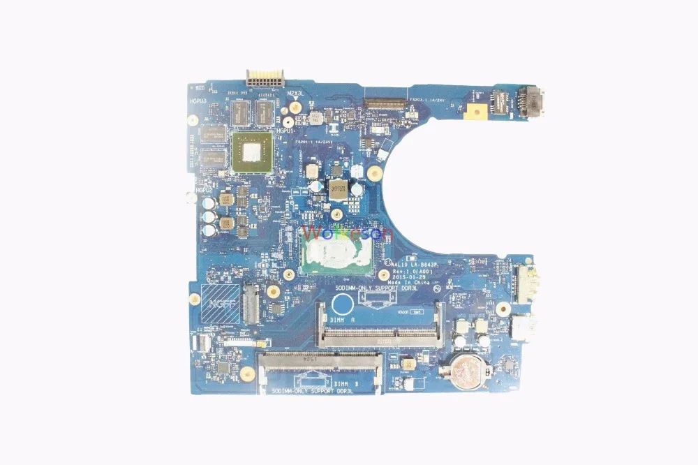 Шели для DELL Inspiron 5458 5758 5558 Материнская плата ноутбука W/I7 5500UCPU CN 0V2X3C V2X3C AAL10 LA B843P 920 м