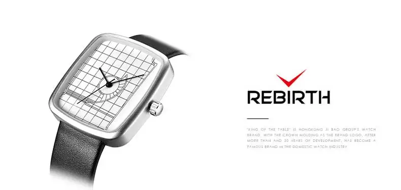REBIRTH NEW Special Dial Women's Watches Watch Women Luxury Ladies Wrist Watches Bracelet Watches Relogio Feminino Saat