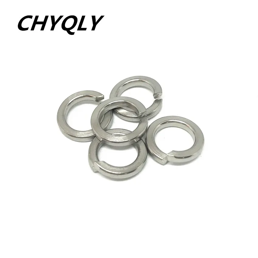 

100pcs M1.6 M2 M3 M4 M5 M6-M33 304 Stainless Steel Spring Washer Shells Pad Elastic Gasket