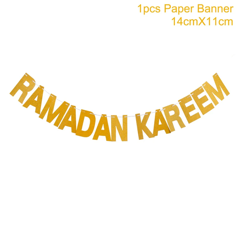 Новинка скатерть Happy Ramadan и Eid Mubarak баннеры-Декорации для вечеринки дома ислам