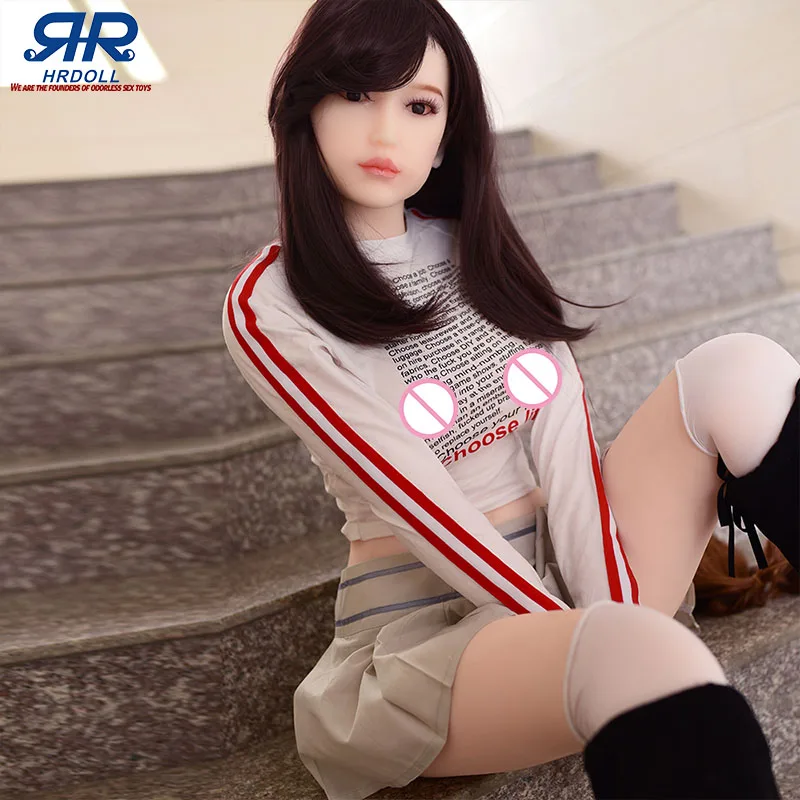 Sex Doll real gril small cheast Full Size silicone dolls Lifelike Japanese women LOVE Real TPE Dolls with skeleton |