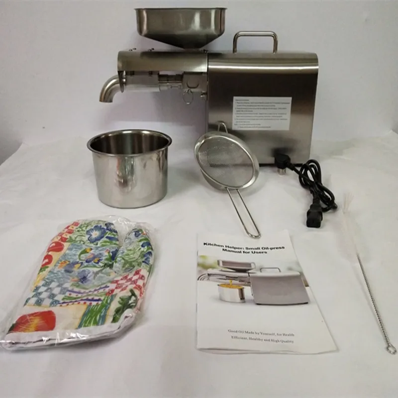 Машина для прессования масла пресс из нержавеющей стали холодного и горячего 300