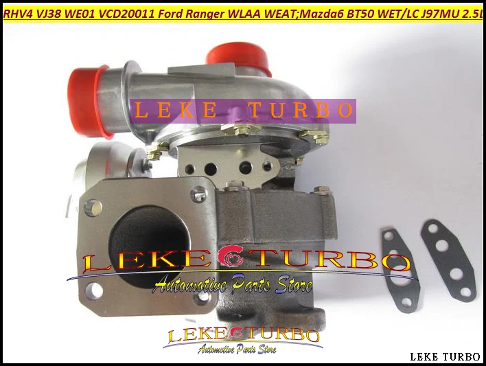 Турбокомпрессор Turbo RHV4 VJ38 WE01 WE01F VCD20011 для FORD Ranger WLAA WEAT MAZDA 6 2006 BT50 BT 50 WET WLC J97MU л кВт|turbo