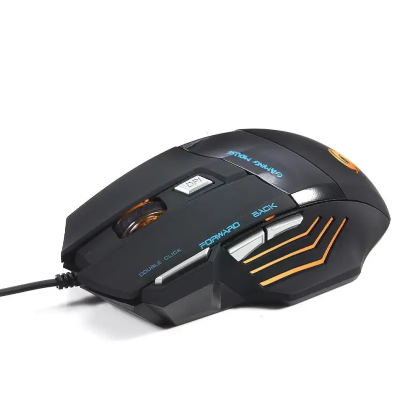 5500 DPI 7D LED Optical USB Wired Gaming PRO Mouse Mice For PC Laptop Computer Free shipping 18Mar1 | Компьютеры и офис