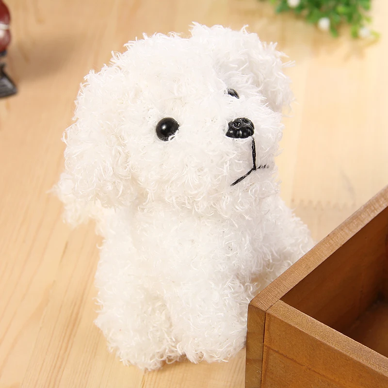 

Stuffed Animals Toys For Children 12cm Kawaii Plush Keychain Small Pendant Dog White Korean Plush Toys For Dogs Stuffed Soft Toy