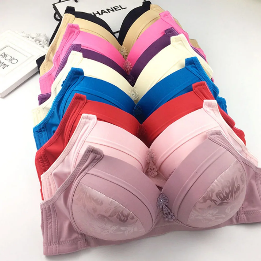 New High Grade Sexy Lingerie Womens Underwear Push Up Bra Comfortable Wide shoulder straps Wireless Bralette Ladies Bras