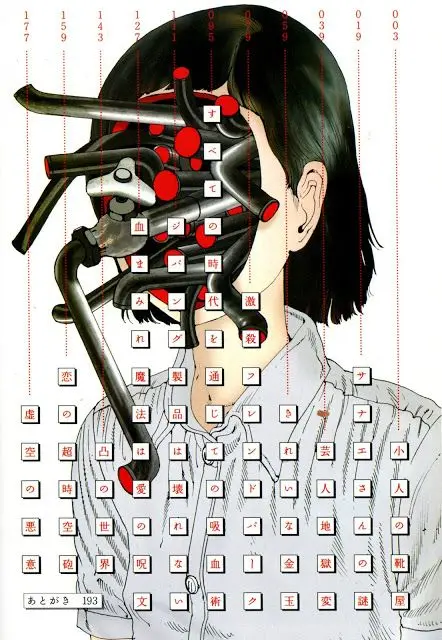 Длинный череп головы серии ужасов Shintaro каго манга Акира Торияма ретро ВИНТАЖНЫЙ