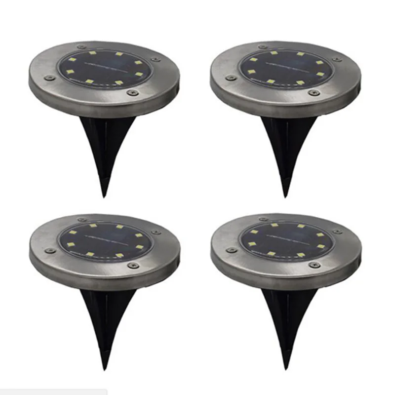 Светодиодный светильник на солнечной батарее с 8 светодиодами|Светодиодные