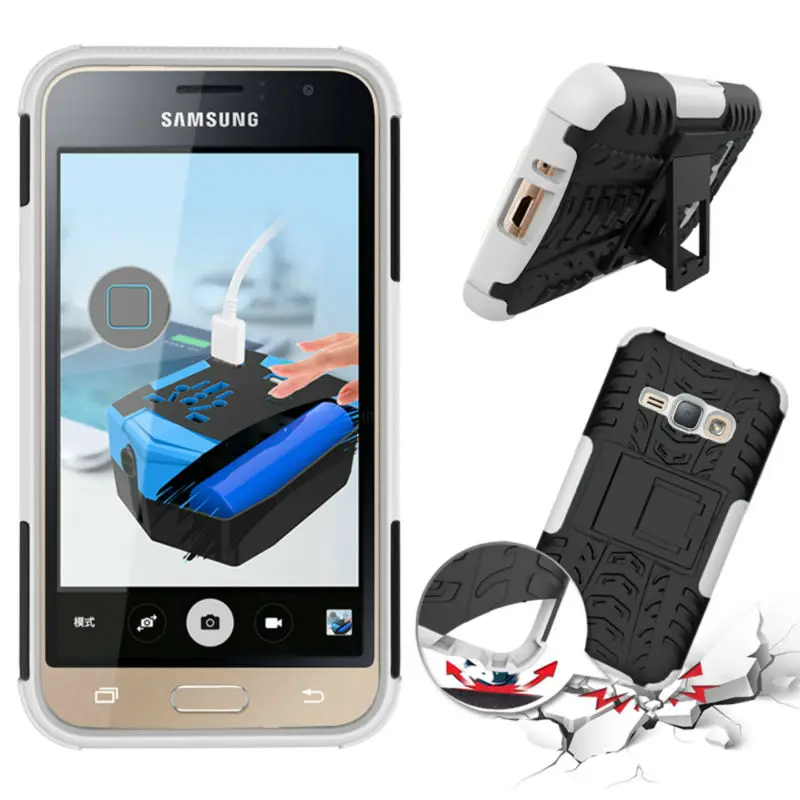 Phone Case For Samsung Galaxy J1 J5 J7 Случаи Luxury ТПУ PC Защитный Держатель Стенд Dazzle Стиль Задняя