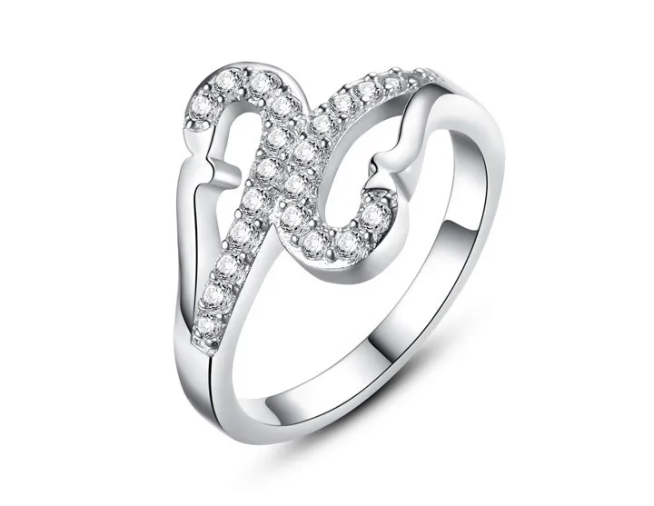 2014 fashion ring o Ms beautiful swan plating platinum | Украшения и аксессуары