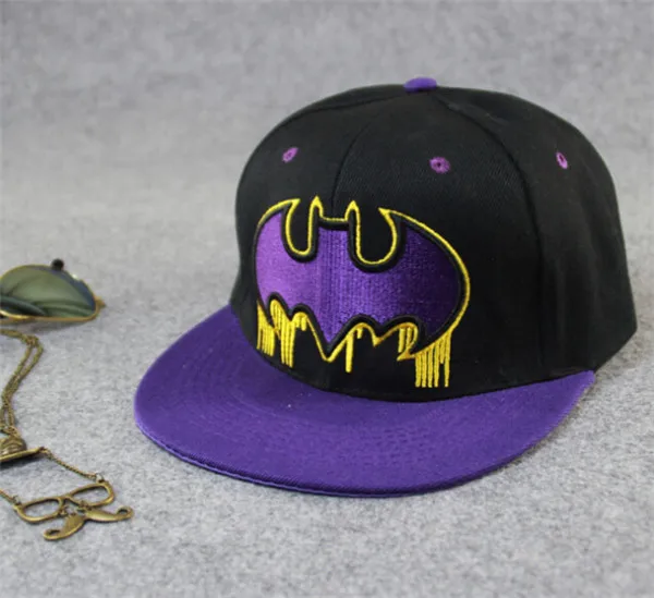 2015 New Batman Snapback Caps Hip Hop Flat Brim Baseball Cap Superman bone aba reta casquette chapeu snapbacks men women | Аксессуары