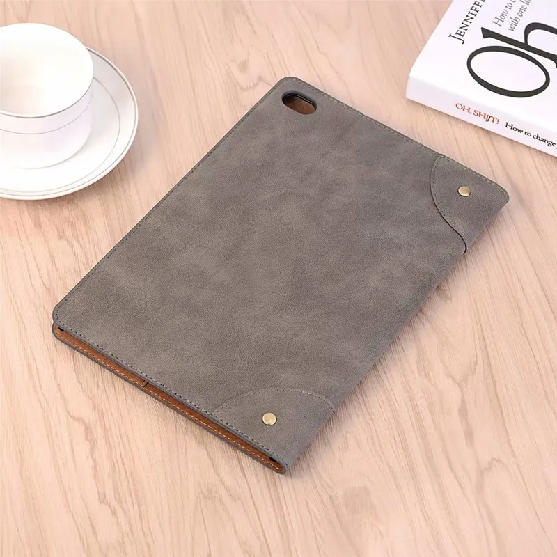 Gray Чехол из искусственной кожи для huawei mediapad M5 Lite BAH2-L09 W19 10," Чехол-подставка для планшета huawei mediapad m5 lite 10 DL-AL09 чехол W09 - Цвет: Gray