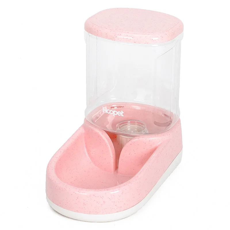 Water Pink Hoopet 3.8L ПЭТ автоматическая кормушка для собак кошек поилка для собак вода для питья кошек Кормление большой емкости дозатор для домашних животных кошек собак - Цвет: Water Pink