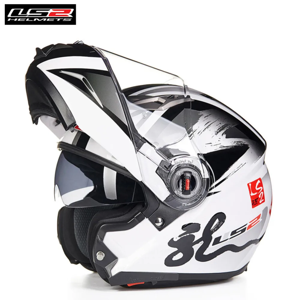 LS2 FF370 мотоциклетный шлем полный лицевой модульный флип Capacete открытый Мото каска